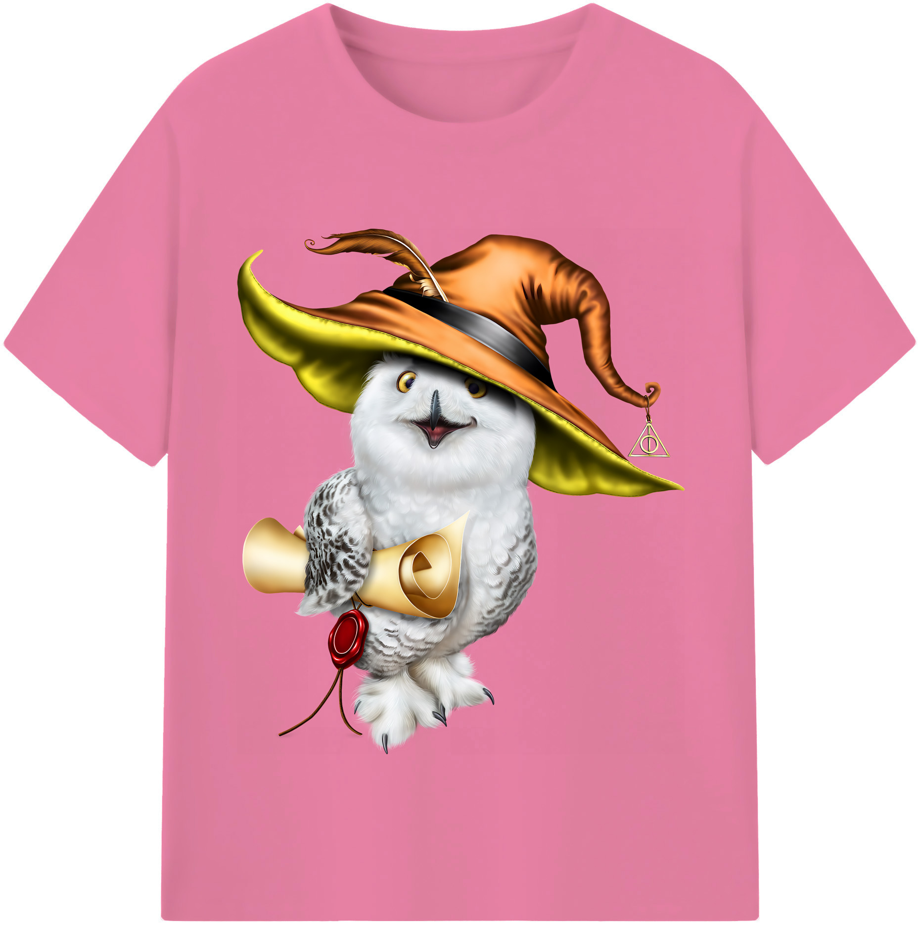 （画像用） Harry Potter ハリー・ポッターシリーズ 綿100％半袖Tシャツ（フロントプリント）